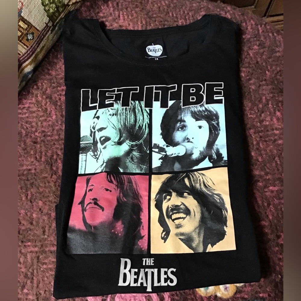 Beatles Screen Print T Shirt